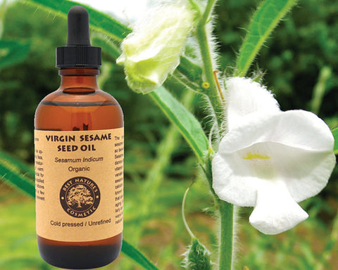 Virgin Sesame Seed Oil  Organic (Cold Pressed,
